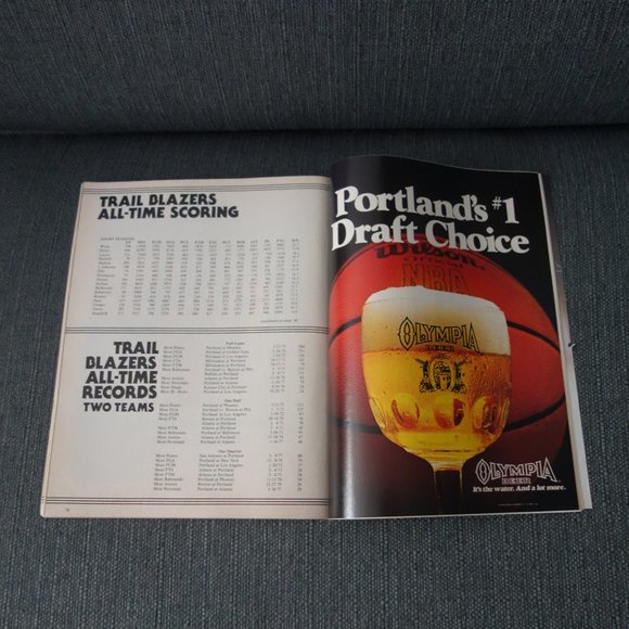 1979-80  Hoop The Official NBA Program Magazine Portland Trailblazers Directory - Picture 13 of 16